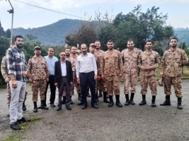 بازدید علمی سربازان سپاه شهرستان رامسر از پژوهشکده مرکبات و میوههای نیمهگرمسیری