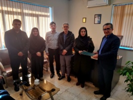 مراسم تجلیل از همکار بازنشسته در پژوهشکده مرکبات و میوه های نیمه گرمسیری برگزار شد