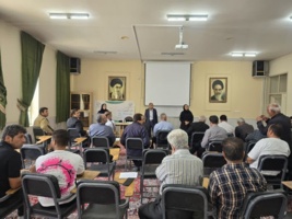برگزاری کارگاه آموزشی و ترویجی با موضوع مدیریت بهاره باغات انار در شهرستان ساوه