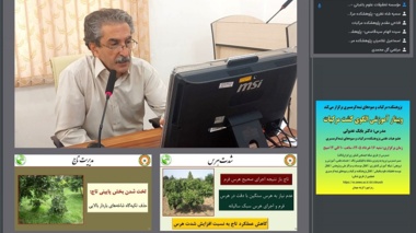 برگزاری وبینار آموزشی الگوی کشت مرکبات در پژوهشکده مرکبات و میوه‌های نیمه‌گرمسیری